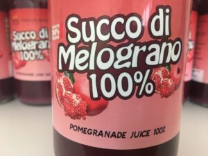 Succo di Melograno Bova puro al 100% 75 cl (6 Bottiglie)