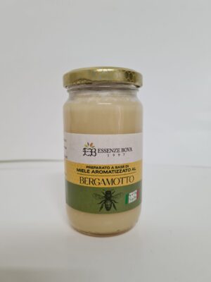 Miele aromatizzato al Bergamotto – Barattolo da 250 gr