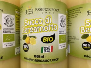 Succo di Bergamotto Bio puro 100% (una confezione da 6 bottiglie 1000 ml)