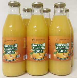 Essenze Bova 1997 – Succo di Arancia puro al 100% 1 Litro (6 bottiglie)
