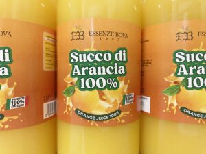 Succo di Arancia Bova puro al 100% 1 Litro (6 Bottiglie)